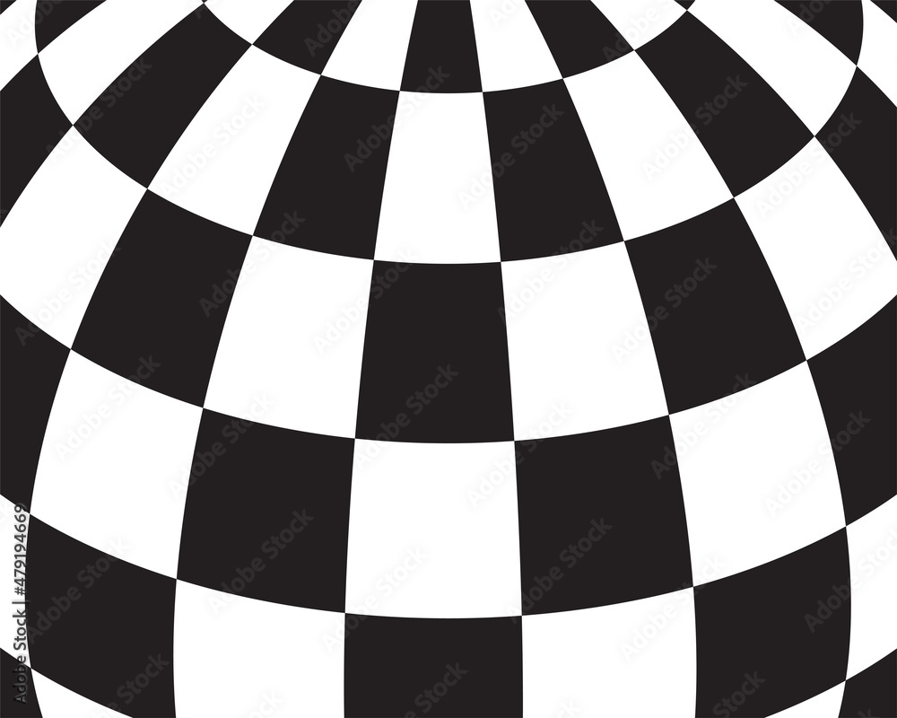Aufkleber black and white vector abstract pattern. art design geometric shape background. graphic visual disor