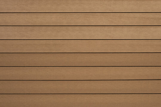 Exterior wooden decking or flooring isolated on white background