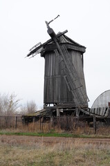 old windmill in the country