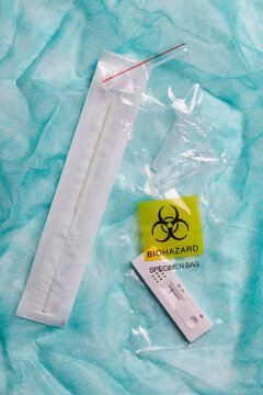 From above material necessary to make a quick Covid test