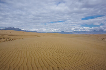 Beautiful landscape of the Chara desert