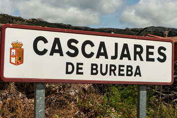 Eglise, Cascajares de la Sierra, Castille et León, Espagne