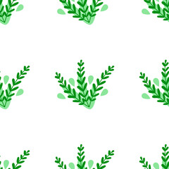 Obraz premium Vector abstract floral seamless pattern