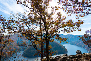 Amazing landscape in fall season
