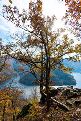 Amazing landscape in fall season