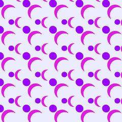 Pattern with colored shapes on a blue background.