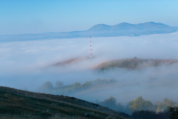 Amazing landscape in fall season
