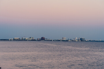 Obraz premium Florida Tampa bay sunset landscape