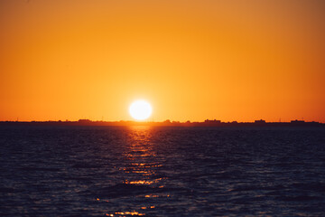 Florida Tampa bay sun set landscape	