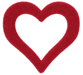 Fuzzy Heart Valentine