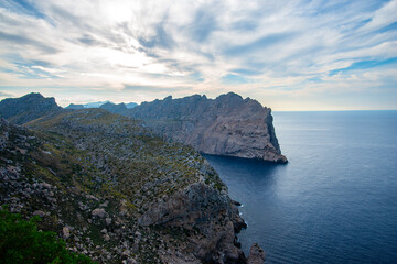 Fototapeta na wymiar Landscape in Mallorca island, Spain