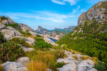 Landscape in Mallorca island, Spain
