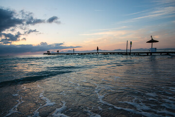 Obraz premium Landscape in Mallorca island, Spain