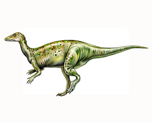 Thescelosaurus, cretaceous dinosaur mesozoic era