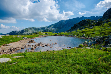 Landscape in Retezat Mountains, Romania