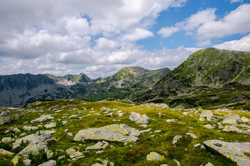 Landscape in Retezat Mountains, Romania