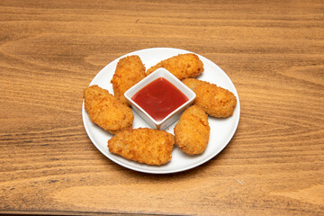 Whole Jalapeño peppers, stuffed with ranchero cheese in tomato sauce. To garnish, as a snack or the perfect appetizer for your Mexican meals