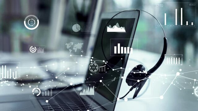 Business dashboard for financial data analysis envisional graphic . Marketing strategy concept .