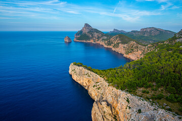 Landscape at the sea in Mallorca, Spain