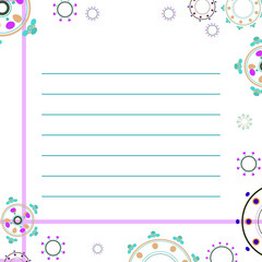 abstract  background design with smooth color and white space for social media content background.