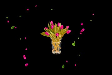 3d render illustration, Amazing picture of flowers
