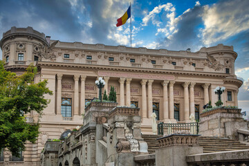 National Military Club in the centre of Bucharest, Romania