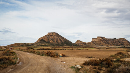 The Bardenas Reales is a semi-desert natural region, or badlands, of some 42,000 hectares in...