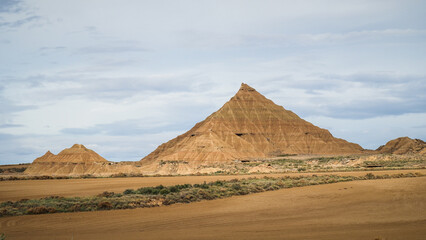 The Bardenas Reales is a semi-desert natural region, or badlands, of some 42,000 hectares in southeast Navarre.