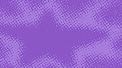 Purple pop art background in retro comics book style