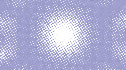 Baby purple pop art comics book background with dotted halftone design. Retro backdrop for superhero text, vector illustration eps10