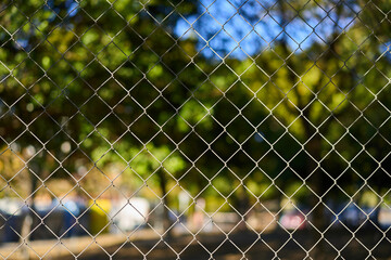 metal fence security