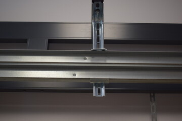 Sectional doors. Guides