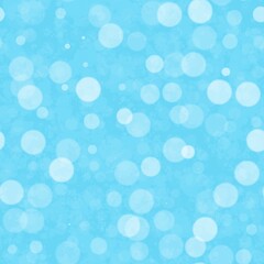 Blue bubbles seamless background pattern