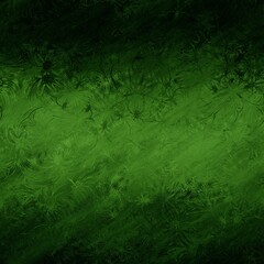Green leafy plants textured gradient seamless background
