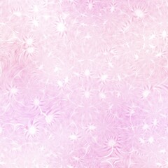 Soft pink and white floral seamless background