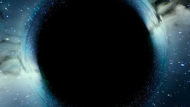 A black hole in the middle of outer space absorbs nearest stars. Science.