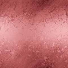 Rose pink floral gradient seamless background