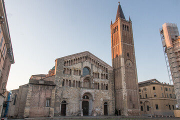 Fototapeta na wymiar Battistero di Parma, San Giovanni