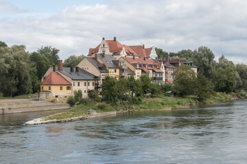 Naklejka na ściany i meble Regensburg in Barvaria