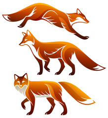 Stylized Animals - Red Fox