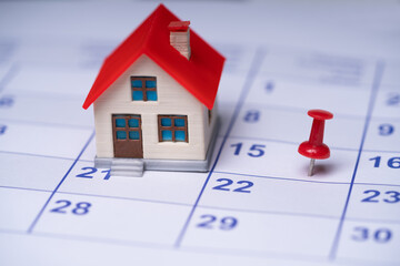 Calendar Investment Concept