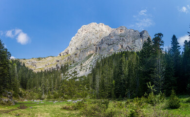 Rocky mountains in Durmitor national park, Montenegro.