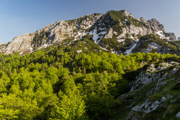 Mali Meded mountain in Durmitor mountains, Montenegro