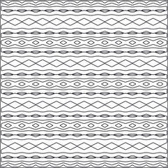 Abstract Geometric Pattern generative computational art illustration.Black and 
white pattern for wallpapers and backgrounds. line art.