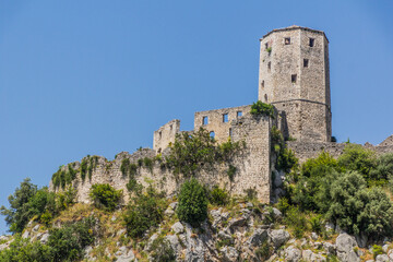 Fototapeta na wymiar Pocitelj fortress, Bosnia and Herzegovina