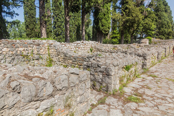 Ancient ruins of Mogorjelo, Bosnia and Herzegovina