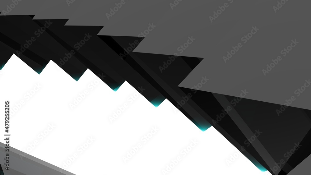 Poster abstract gray background from lines and polygons.
