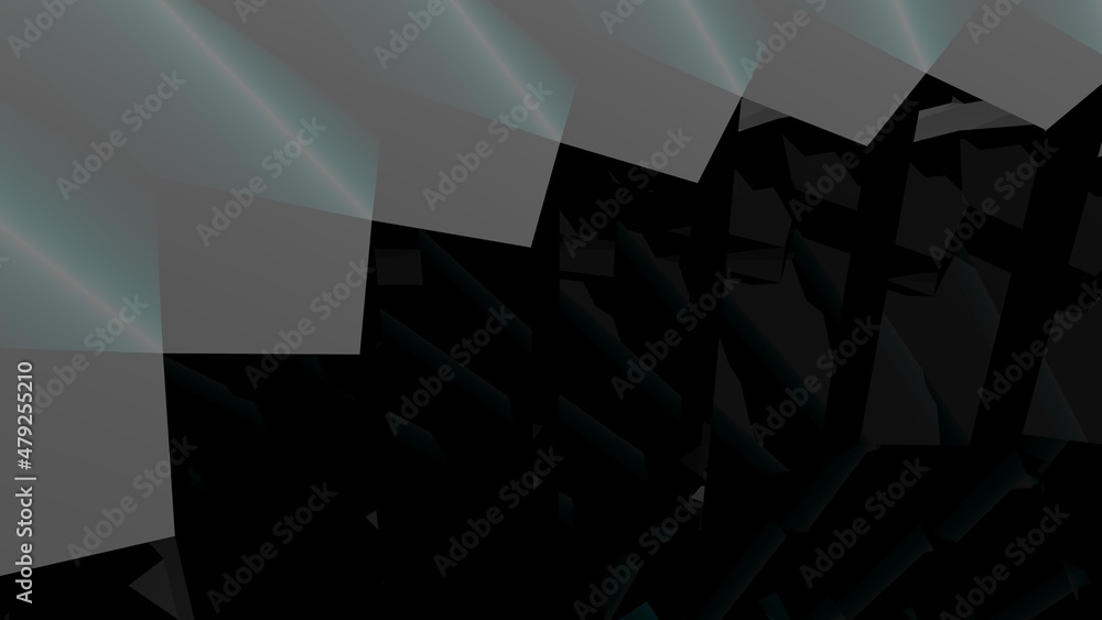 Poster abstract gray background from lines and polygons.