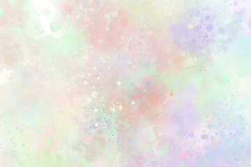 カラフルな水彩画の背景