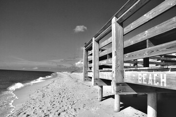 South Cape Beach, Black and White